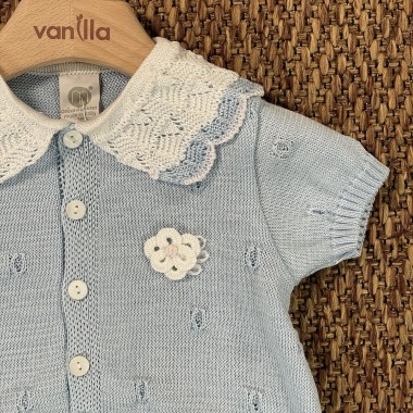 Pagliaccetto in filo di cotone Completo e Pagliaccetto