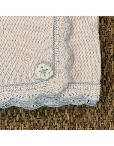 Coperta smerlata in filo di cotone Coperta e Lenzuola