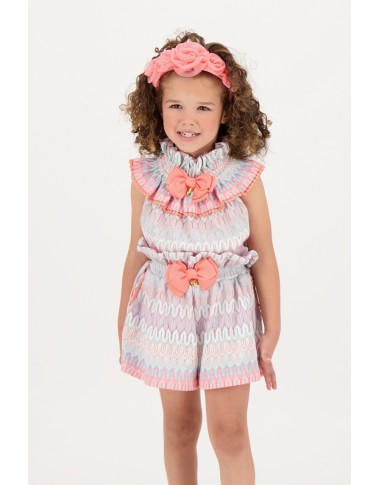 Completo maglia e short multicolor Mare