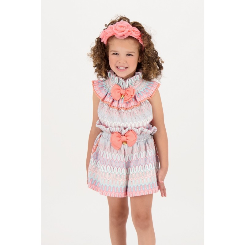 Completo maglia e short multicolor Mare