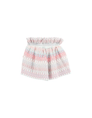 Complete knit and short multicolor