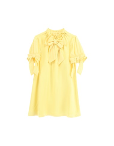 Abito trapezio crepe Bimba 2/8 anni