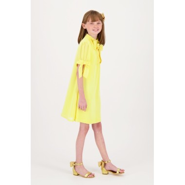 Abito trapezio crepe Bimba 2/8 anni