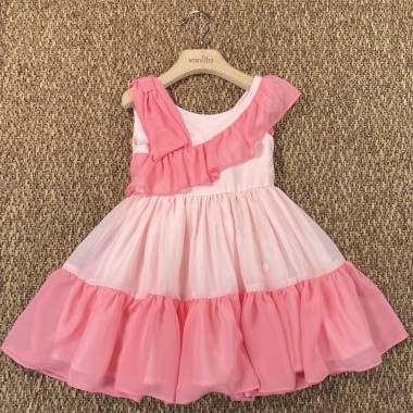 Abito chiffon Bimba 2/8 anni