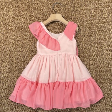 Abito chiffon Bimba 2/8 anni