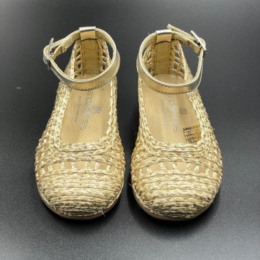 Ballerina intrecciata rafia Ballerine 19/32