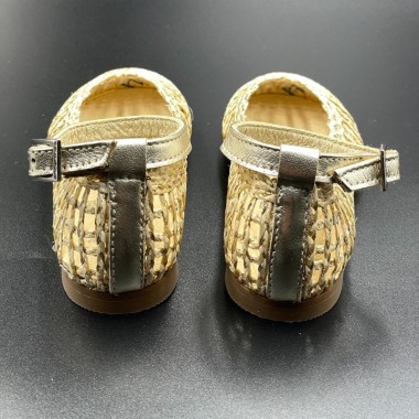 Ballerina intrecciata rafia Ballerine 19/32