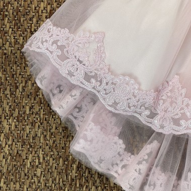 Abito cerimonia in tulle Neonata 0/36