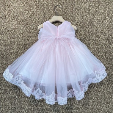 Abito cerimonia in tulle Neonata 0/36