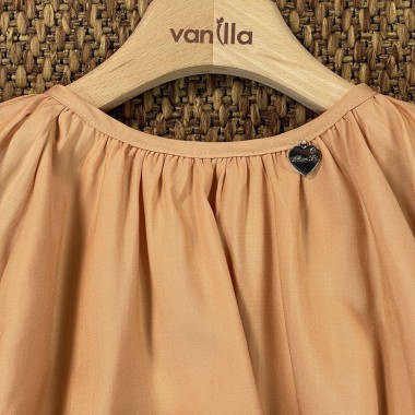 Top cotone satin Bimba 2/8 anni