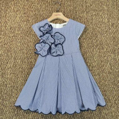Abito vichy Bimba 2/8 anni