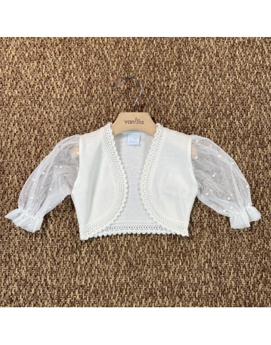 Giacchino filo e tulle Bimba 2/8 anni