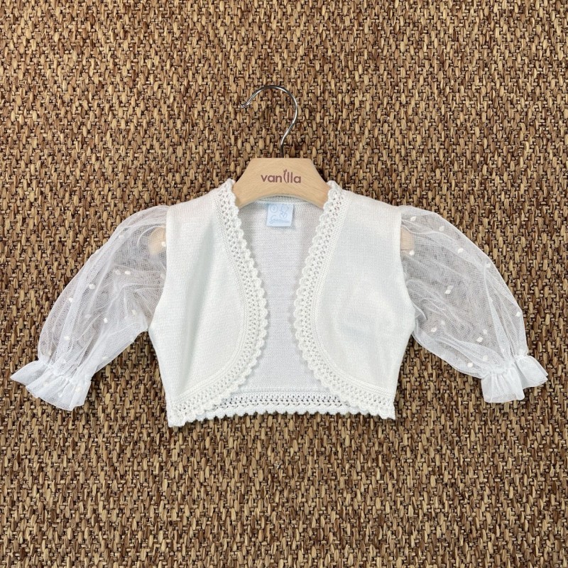 Giacchino filo e tulle Bimba 2/8 anni