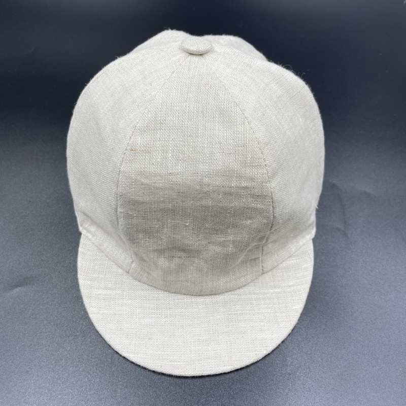 Cappello visiera in lino Cappello e Guanti