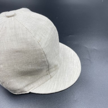 Cappello visiera in lino Cappello e Guanti