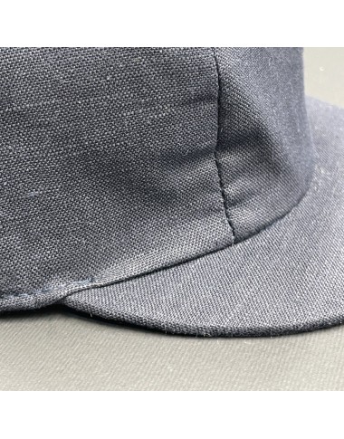 Linen visor hat