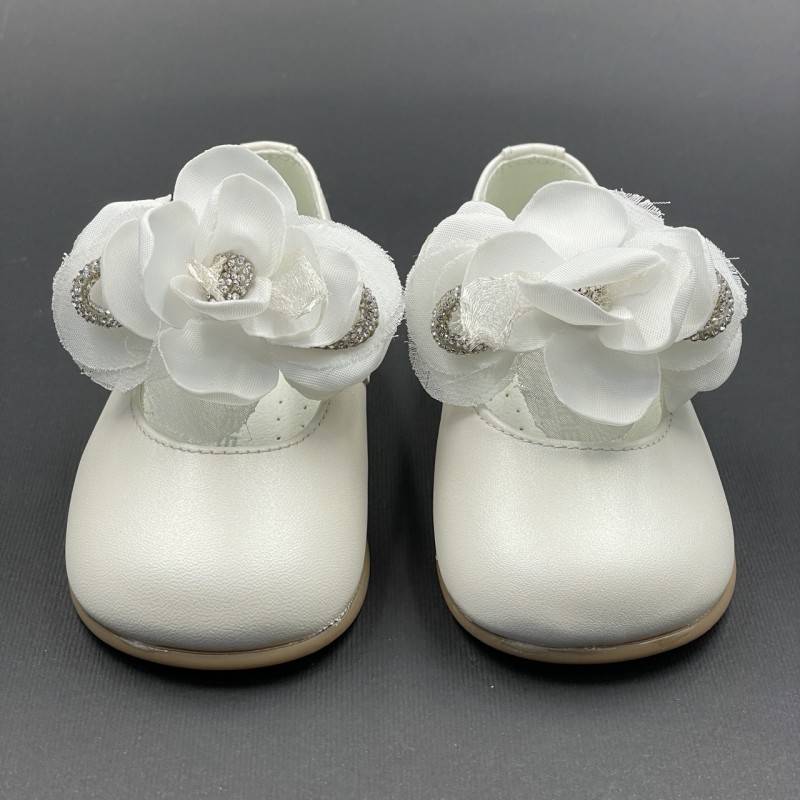 Ballerina fiore e strass Ballerine 19/32