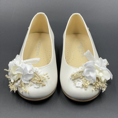 Ballerina con fiori Scarpe