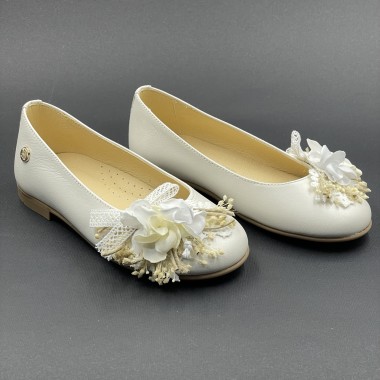 Ballerina con fiori Scarpe
