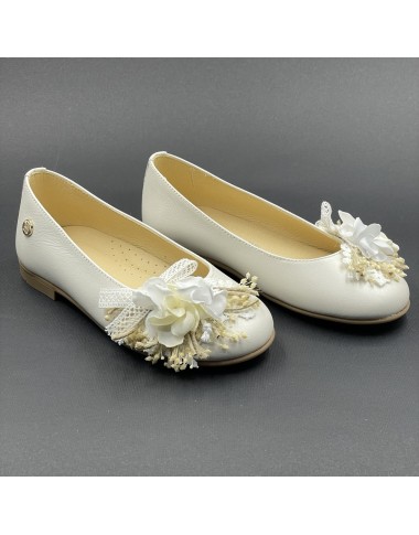 Ballerina con fiori Scarpe