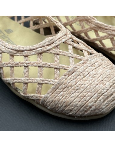 Ballerina rafia intrecciata Scarpe