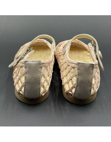 Ballerina rafia intrecciata Scarpe