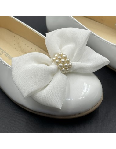 Ballerina fiocco e perline Scarpe