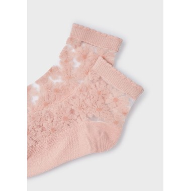 Calzino corto ricamato cerimonia Accessori