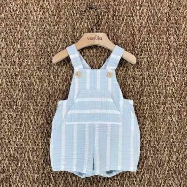 Salopette righe Neonato 0/36