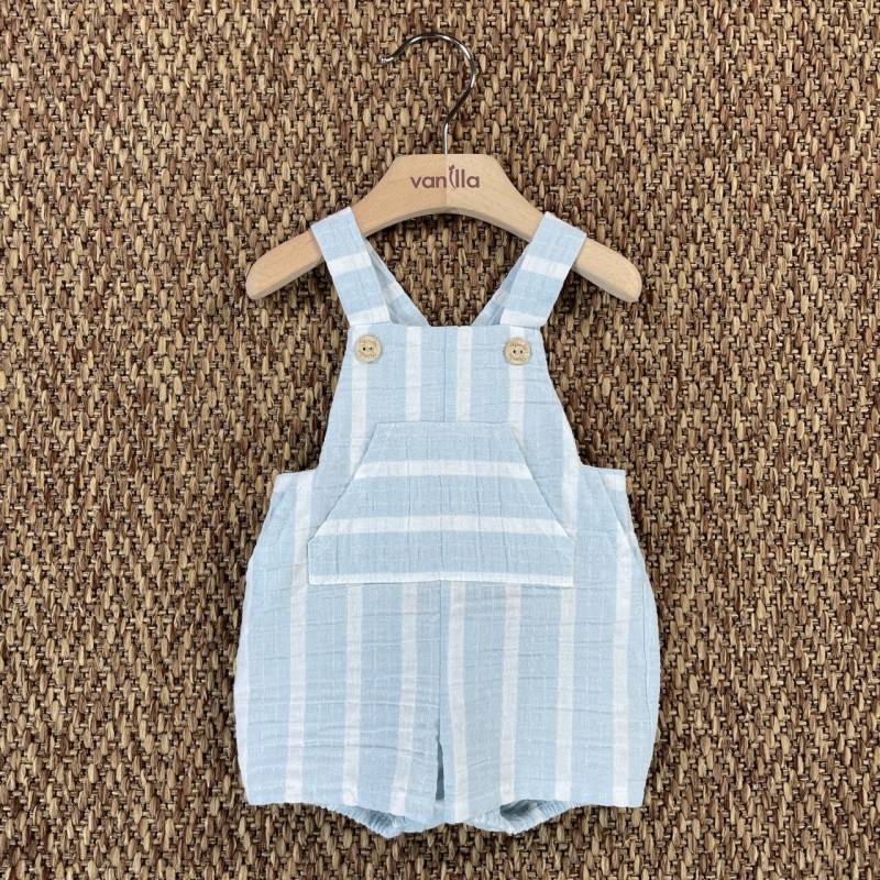 Salopette righe Neonato 0/36