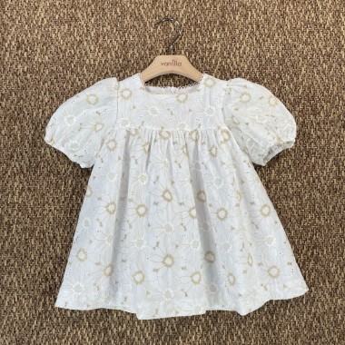 Abito ricamato Bimba 2/8 anni
