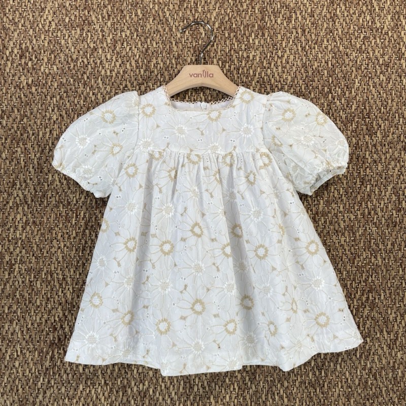 Abito ricamato Bimba 2/8 anni