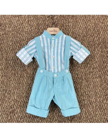 Camicia e salopette Neonato 0/36