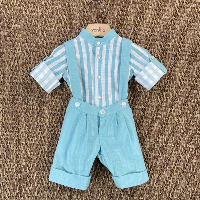 Camicia e salopette Neonato 0/36