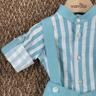 Camicia e salopette Neonato 0/36