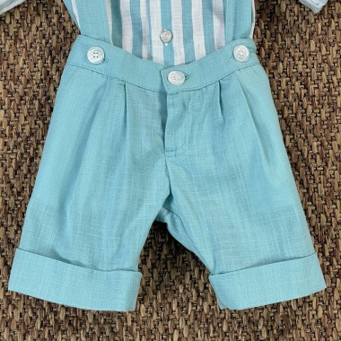 Camicia e salopette Neonato 0/36