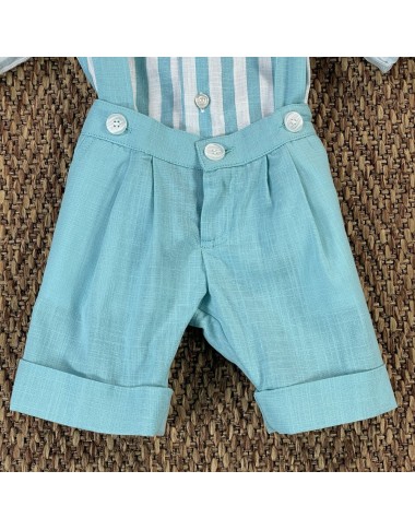 Camicia e salopette Neonato 0/36