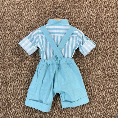 Camicia e salopette Neonato 0/36