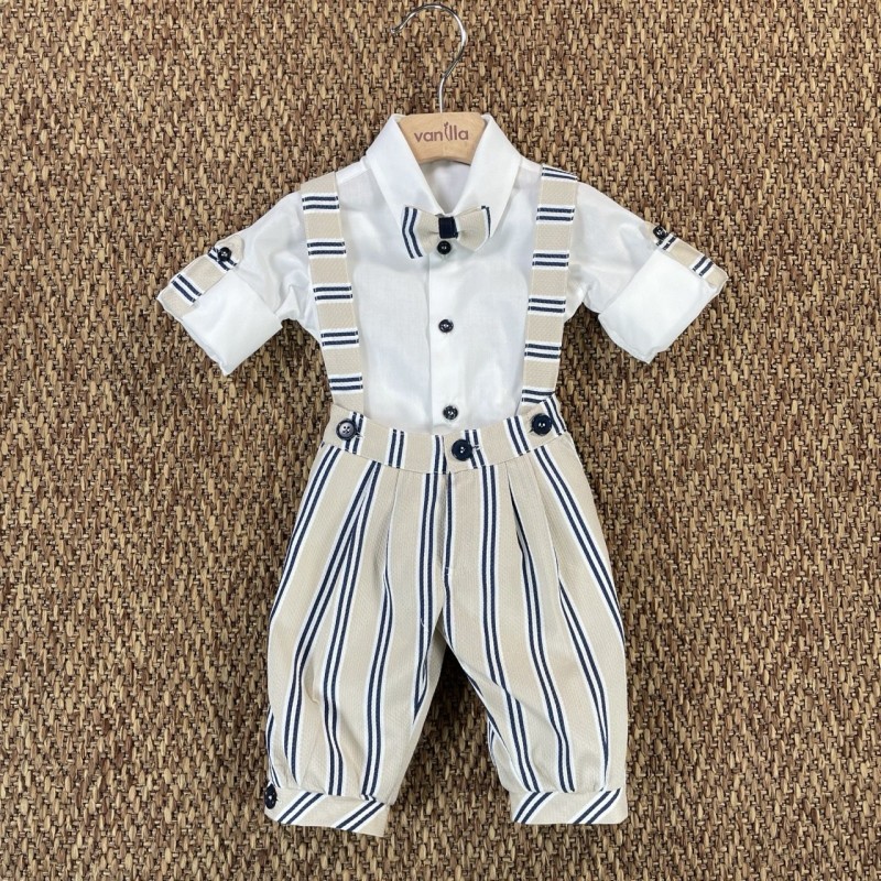 Camicia e salopette Neonato 0/36