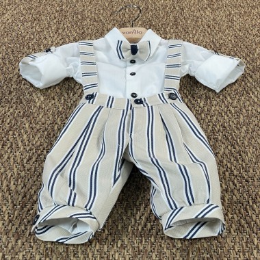 Camicia e salopette Neonato 0/36