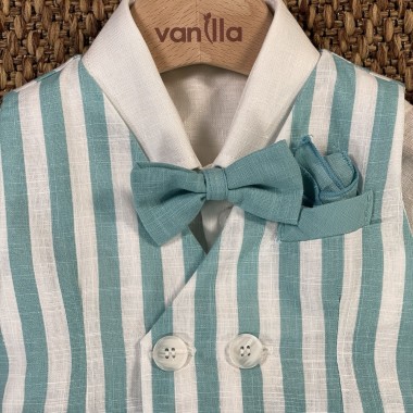 Completo in lino Neonato 0/36