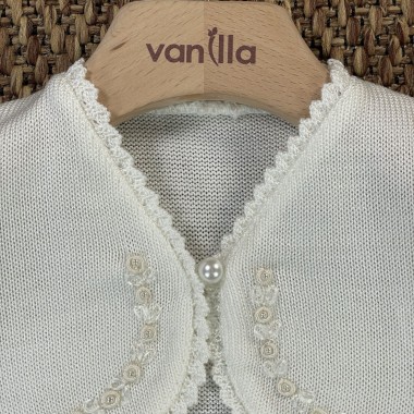 Giacchino elegante con applicazioni Neonata