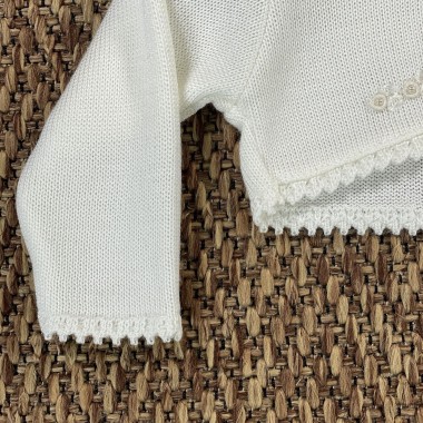 Giacchino elegante con applicazioni Neonata