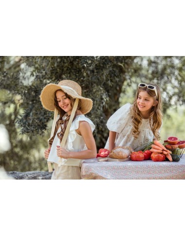 Abito ricamato Bimba 2/8 anni