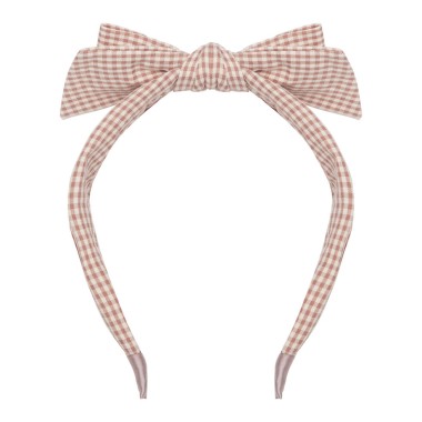 Cerchietto fiocco vichy Cerchietti e Coroncine