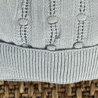 Cappello e babbucce in cotone organico Cappello e Guanti