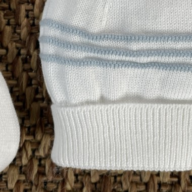 Cappello e babbucce in cotone organico Cappello e Guanti