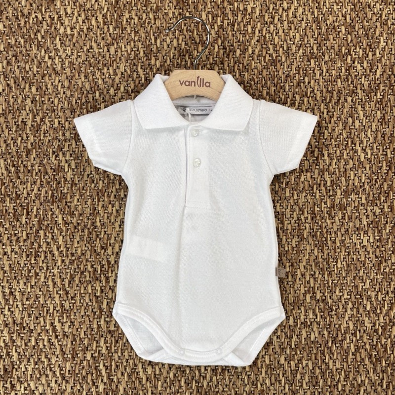 Polo piquè body Body Manica Corta