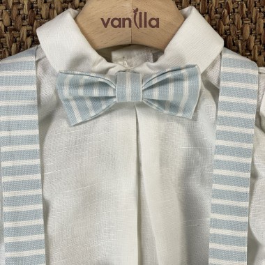 Completo elegante lino Neonato 0/36