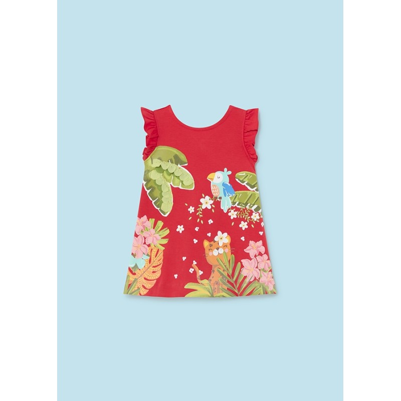 Abito jersey serigrafato Neonata 0/36